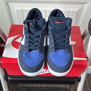 Nike SB Force58 Navy and Royal Blue Sneakers
